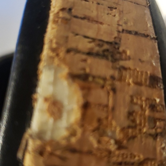 HUSH Puppies Sandals Black Adjustable Wedge Women's Size 6.5 - Picture 12 of 13